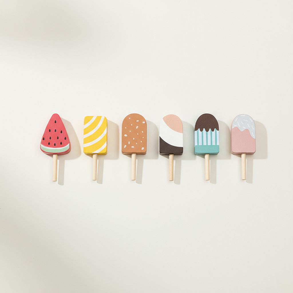 Wooden Ice Cream Shop