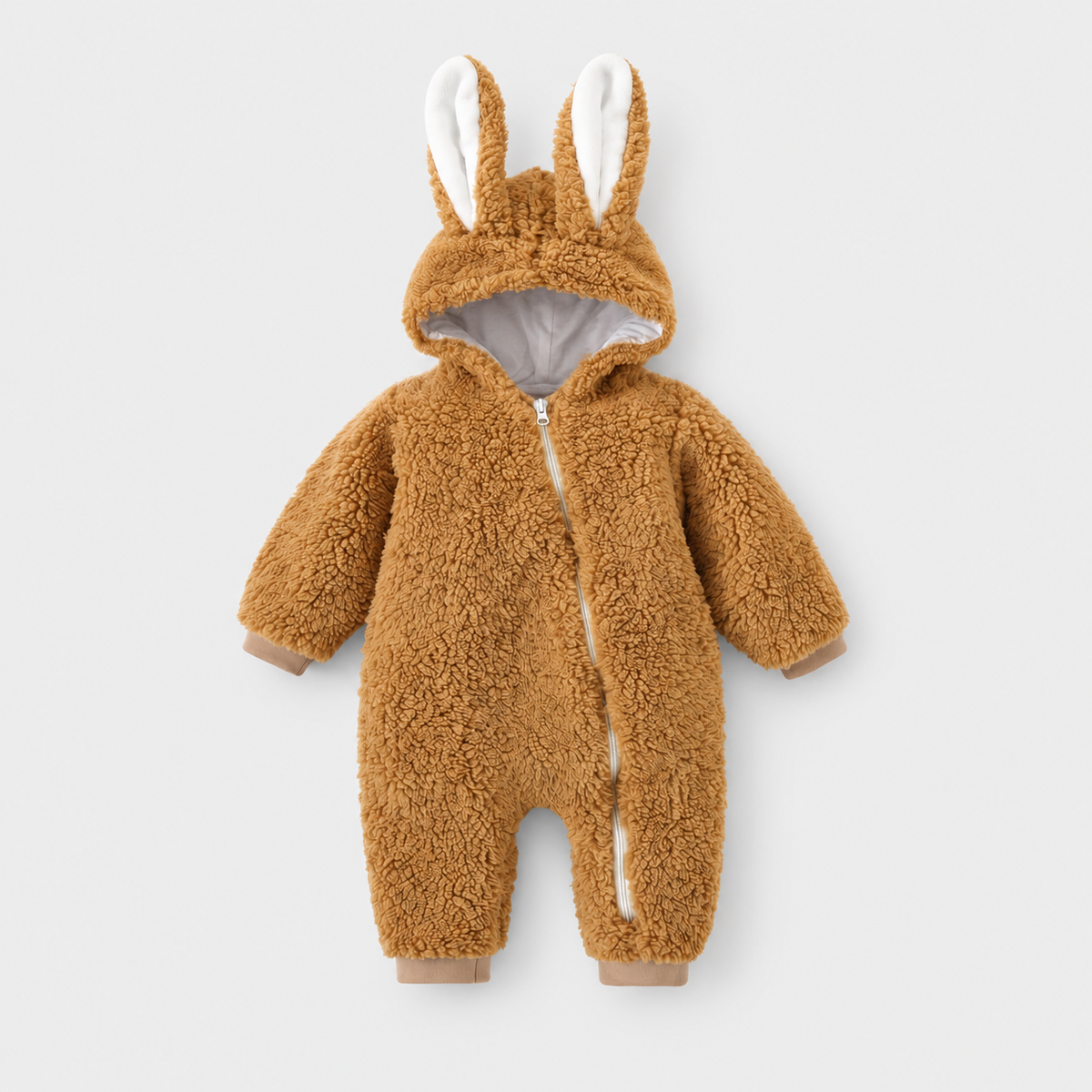 Bunny Ear Fleece Romper
