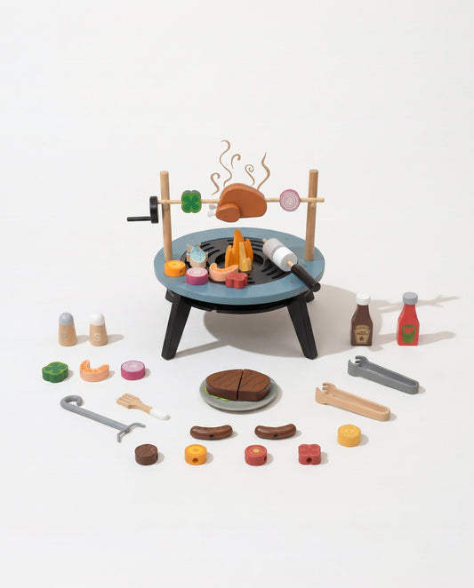 Wooden Campfire Play Set