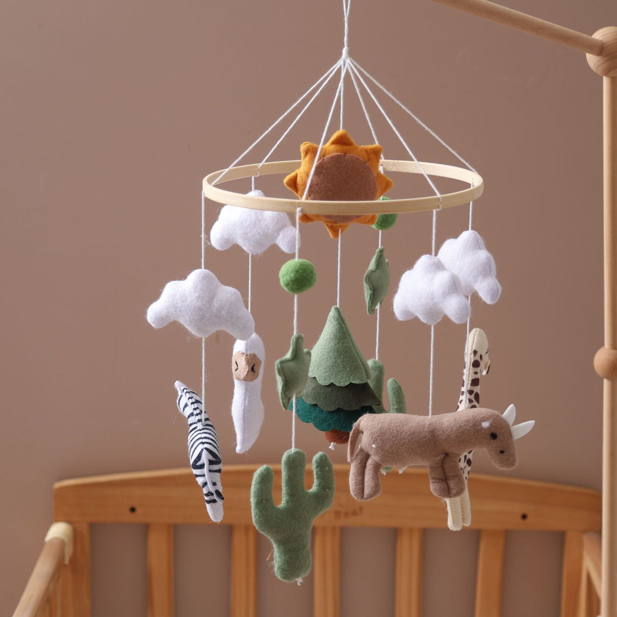 Sun Forest Felt Mobile