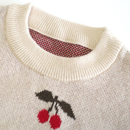 Cherry Knit Outfit
