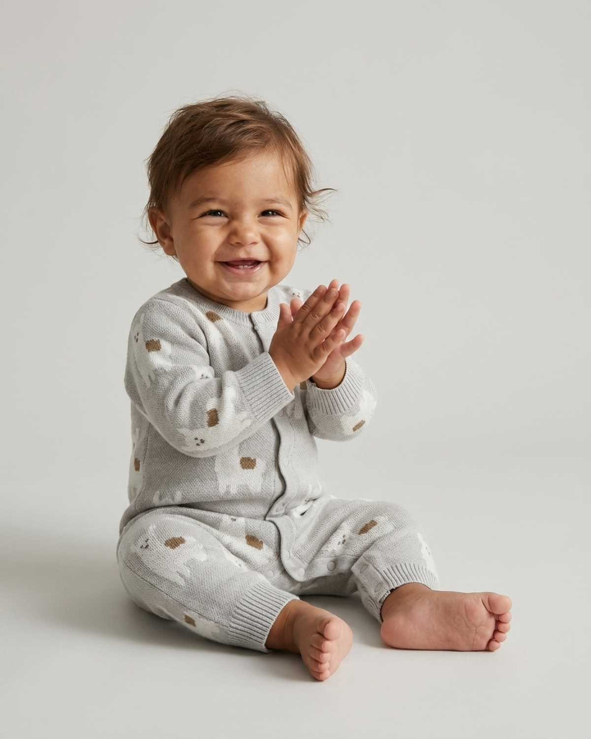 Alpaca Knit Romper