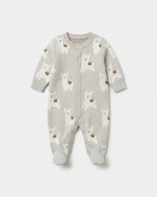 Alpaca Knit Romper