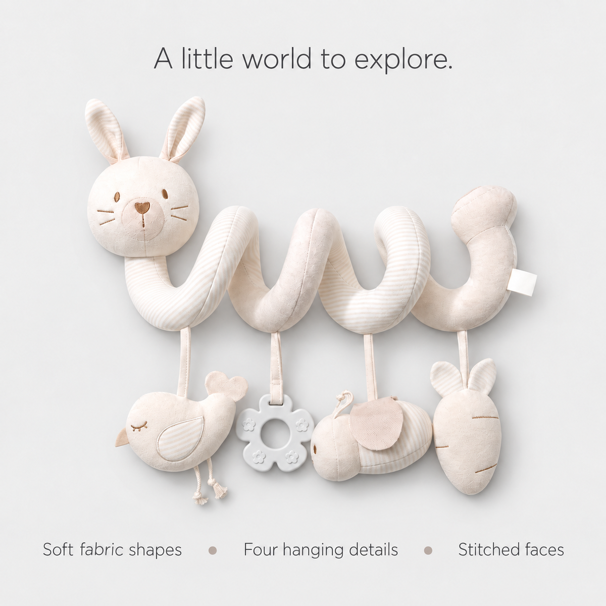 Soft Animal Spiral Toy
