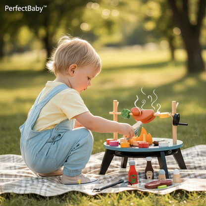 Wooden Campfire Play Set