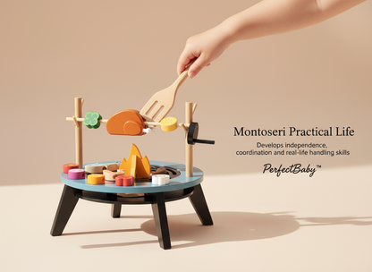 Wooden Campfire Play Set