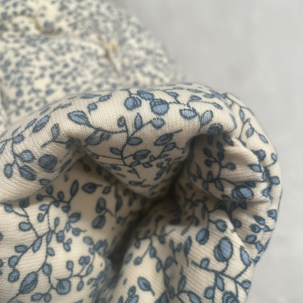 Nordic Print Hooded Romper