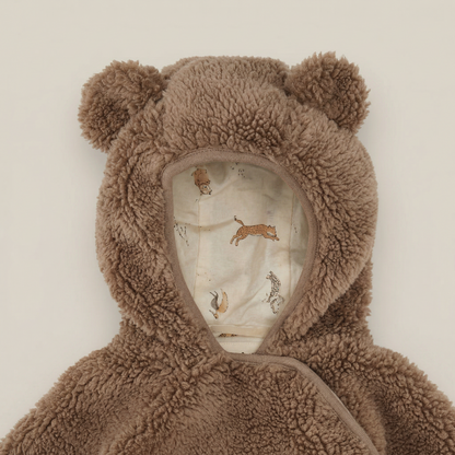 Teddy Hooded Jumpsuit
