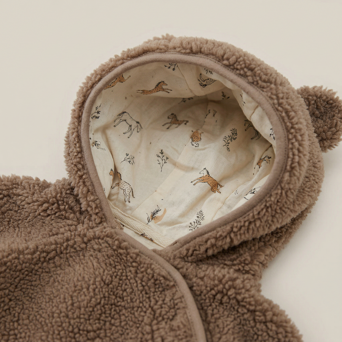 Teddy Hooded Jumpsuit
