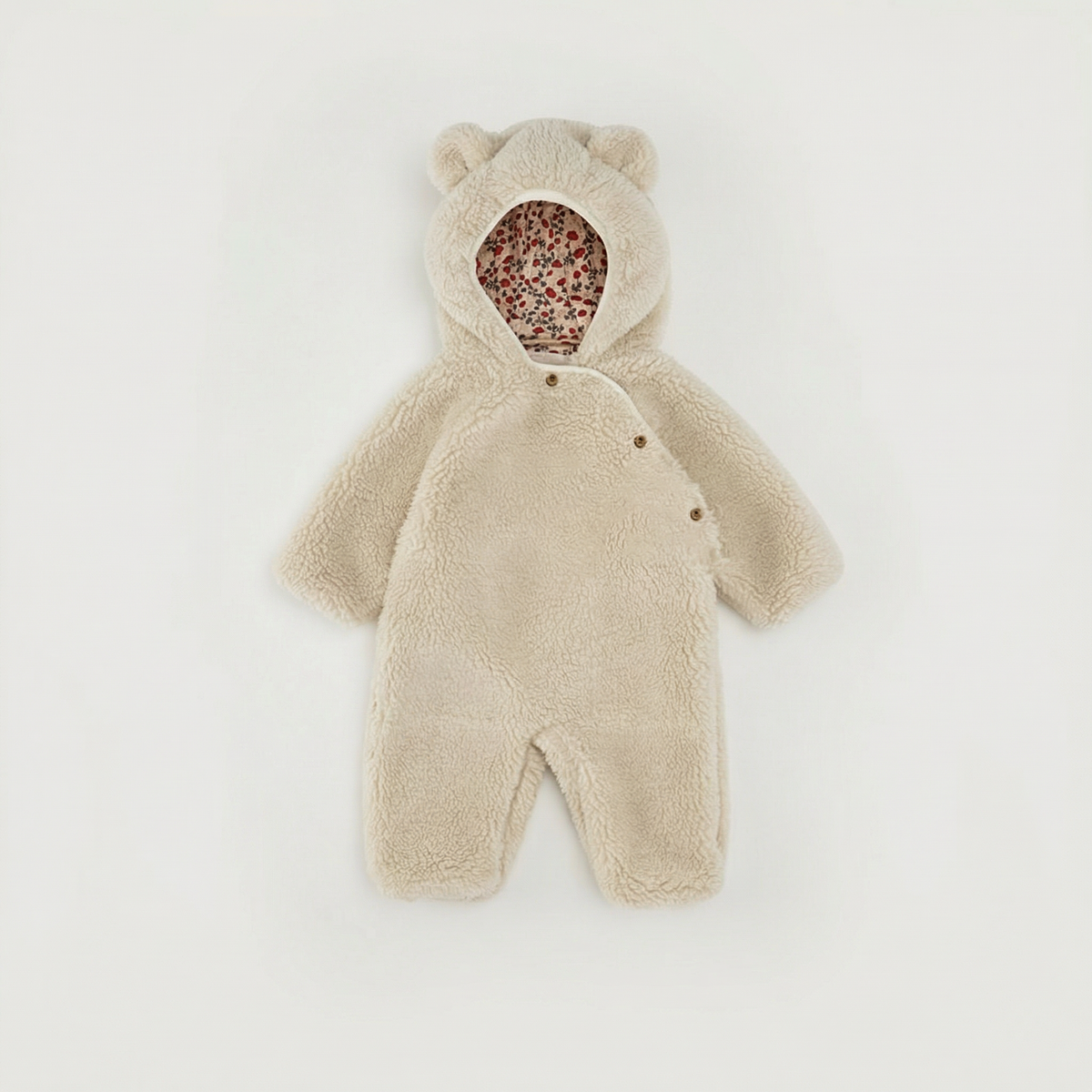 Teddy Hooded Jumpsuit