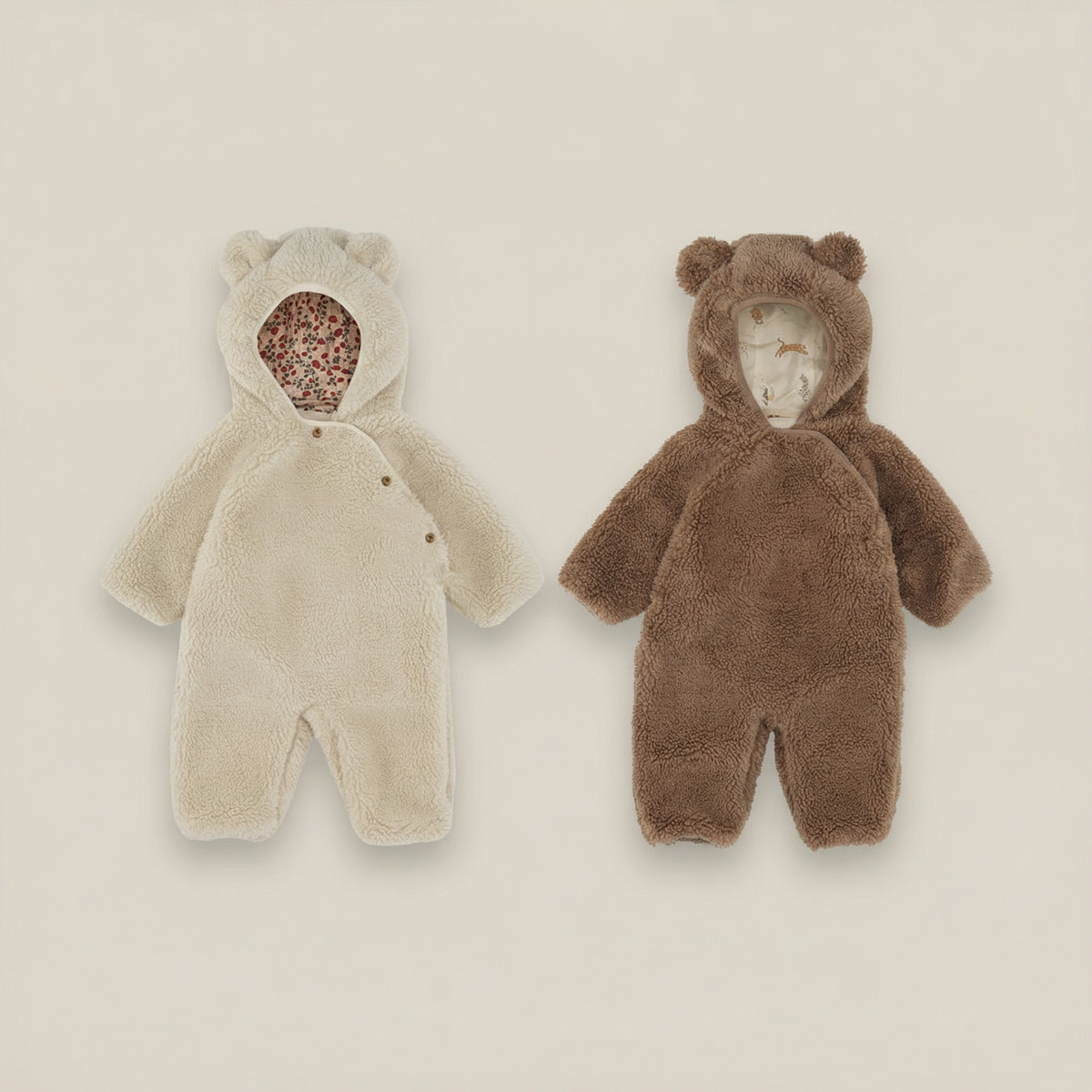 Teddy Hooded Jumpsuit
