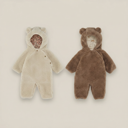 Teddy Hooded Jumpsuit