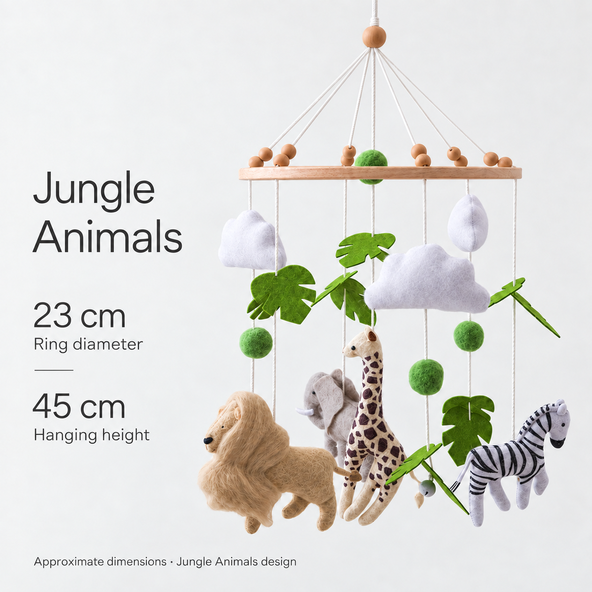 Sun Forest Felt Mobile