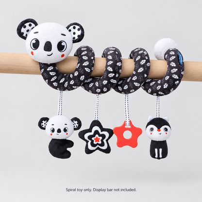Black & White Spiral Toy