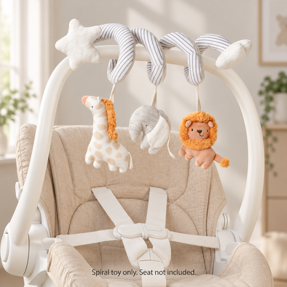 Safari Animal Spiral Toy
