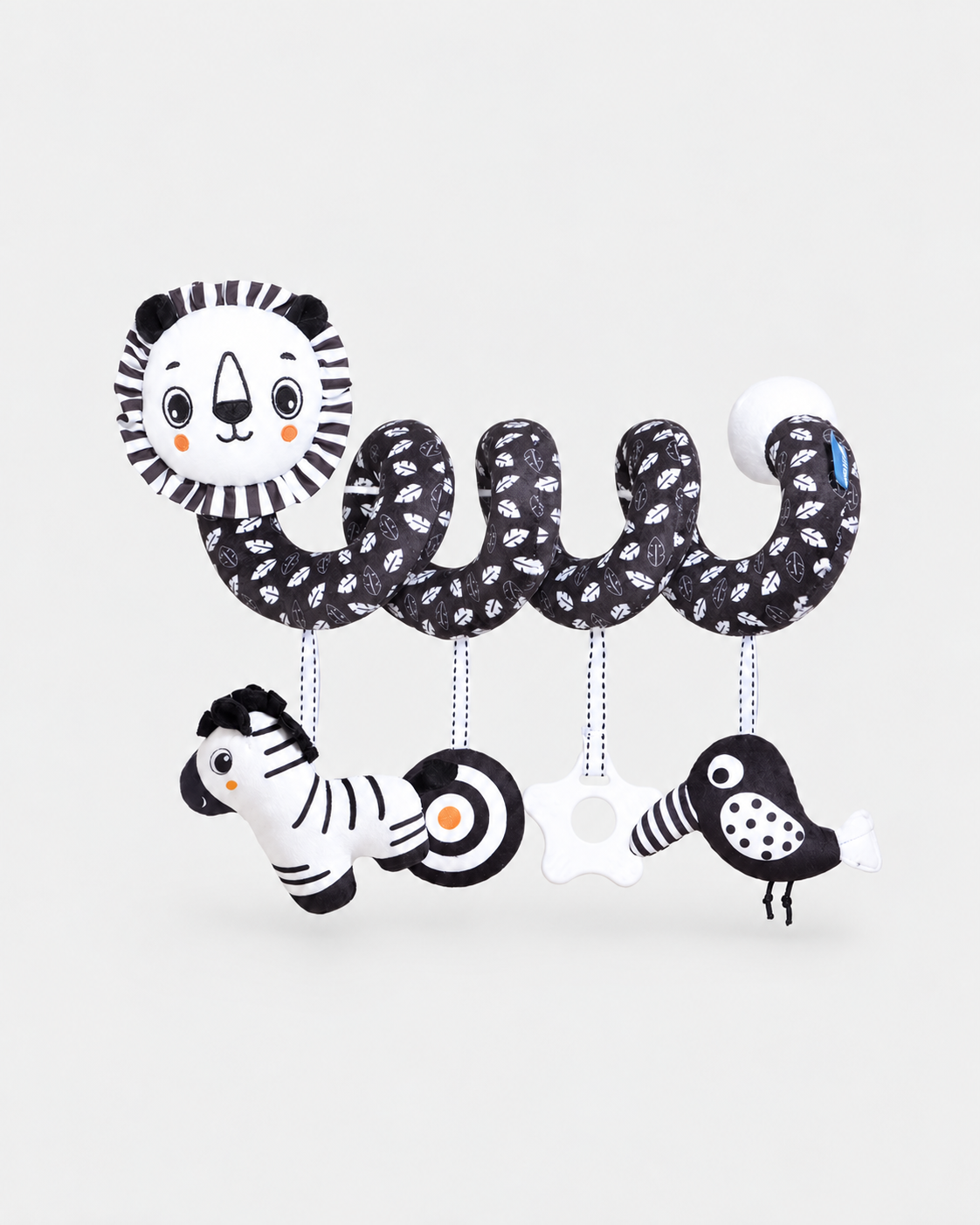 Black & White Spiral Toy