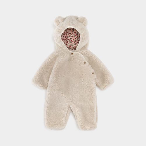 Teddy Hooded Jumpsuit