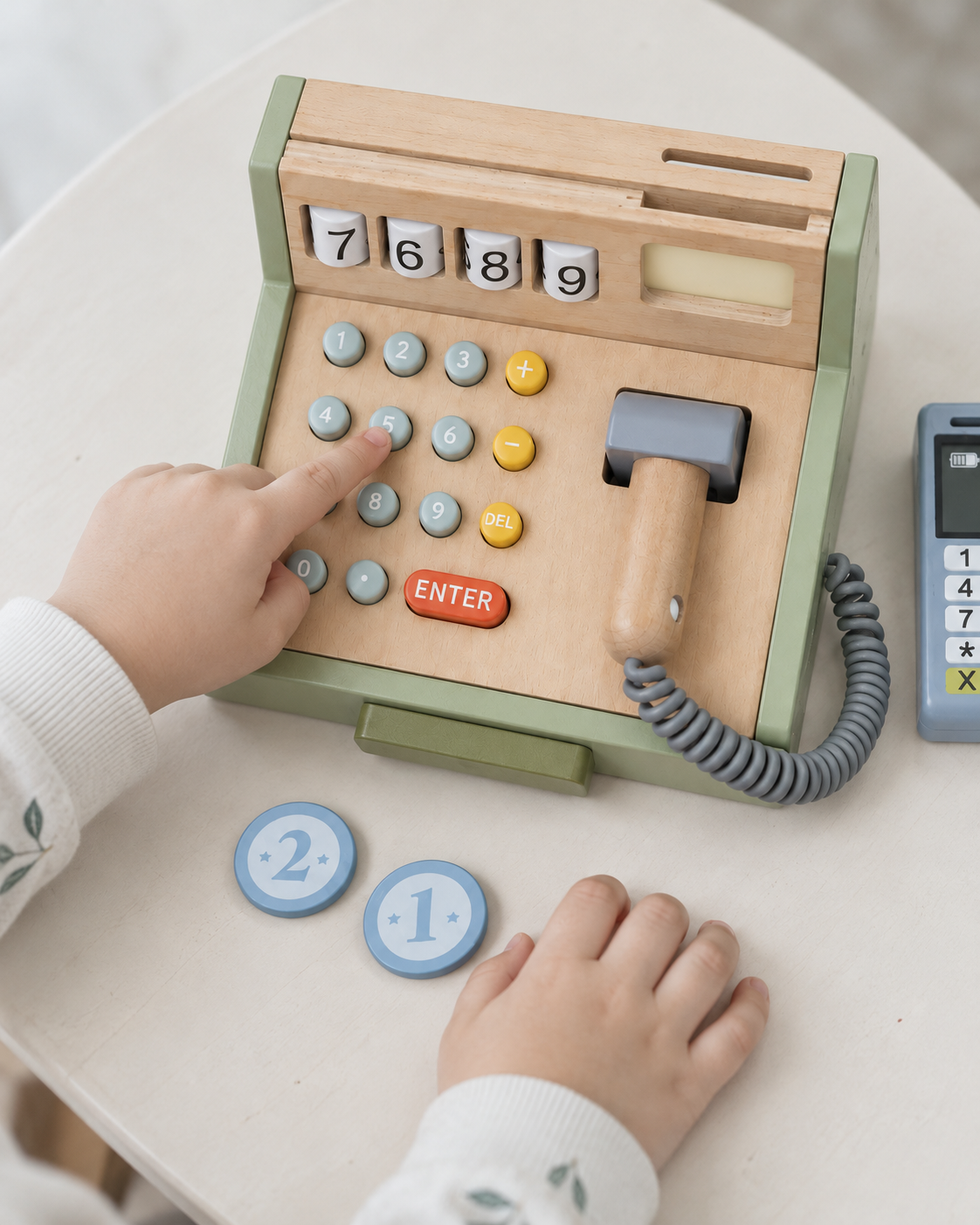 Wooden Cash Register
