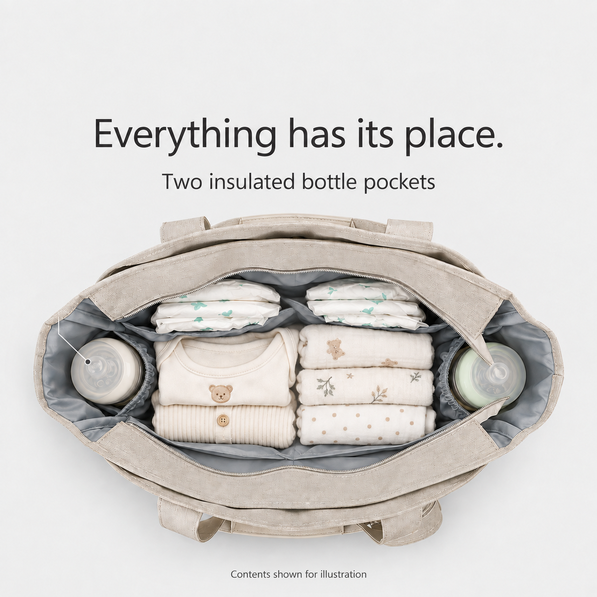 Changing Tote with Pacifier Case