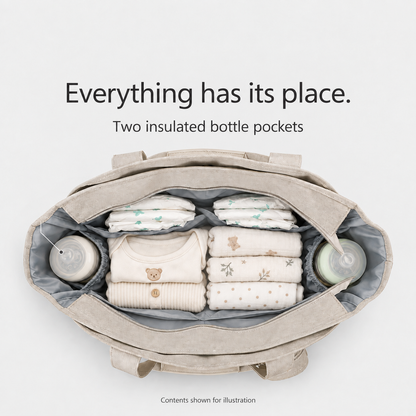 Changing Tote with Pacifier Case