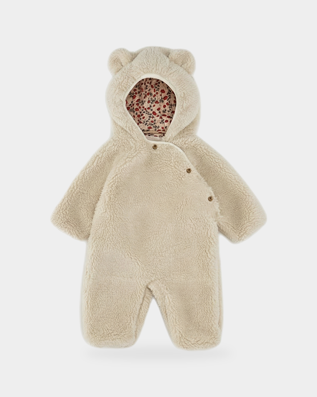 Teddy Hooded Jumpsuit