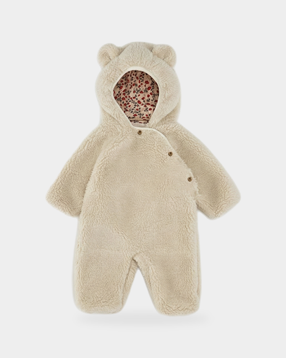 Teddy Hooded Jumpsuit